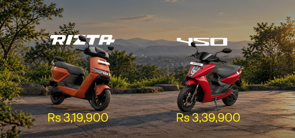 Ather 450 and Ather Rizta in Nepal: Features, Specifications, and Latest Prices